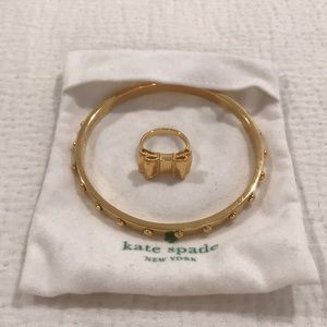Kate Spade Ring & Bracelet Set